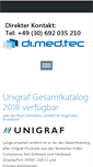 Mobile Screenshot of dimedtec.de